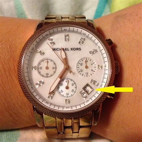 michael kors fake watch how to tell|how to spot a fake michael kors.